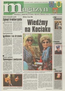 Magazyn : Trzebnica, Oborniki Śląskie, Prusice, Wisznia Mała, Zawonia, Żmigród : bezpłatny dodatek do "Robotniczej Gazety Wrocławskiej", 1998, nr 34 [12.06]