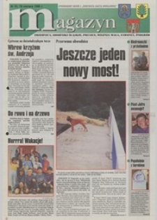 Magazyn : Trzebnica, Oborniki Śląskie, Prusice, Wisznia Mała, Zawonia, Żmigród : bezpłatny dodatek do "Robotniczej Gazety Wrocławskiej", 1998, nr 35 [19.06]