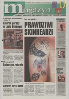 Magazyn : Trzebnica, Oborniki Śląskie, Prusice, Wisznia Mała, Zawonia, Żmigród : bezpłatny dodatek do "Robotniczej Gazety Wrocławskiej", 1998, nr 39 [17.07]