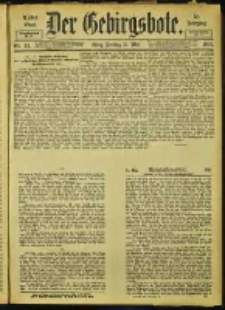 Der Gebirgsbote, 1901, nr 44