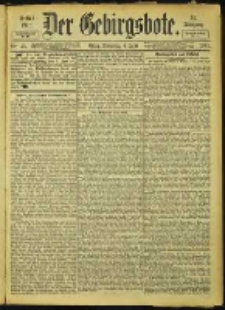 Der Gebirgsbote, 1901, nr 45
