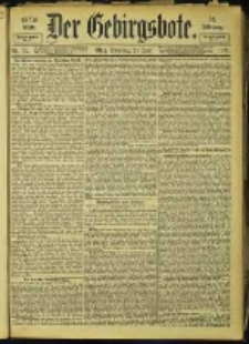 Der Gebirgsbote, 1901, nr 51