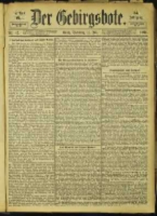 Der Gebirgsbote, 1901, nr 57