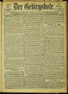 Der Gebirgsbote, 1901, nr 73