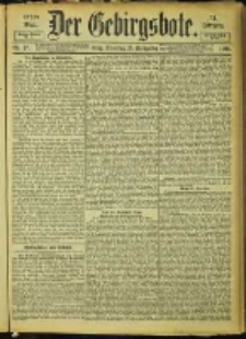Der Gebirgsbote, 1901, nr 77