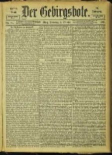 Der Gebirgsbote, 1901, nr 81