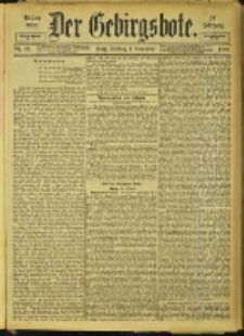 Der Gebirgsbote, 1901, nr 88