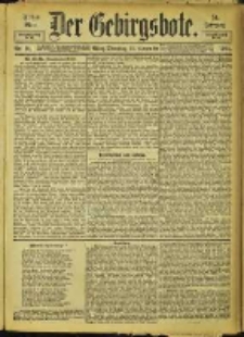 Der Gebirgsbote, 1901, nr 93