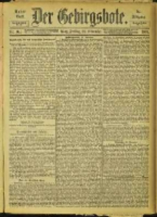 Der Gebirgsbote, 1901, nr 94