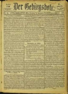 Der Gebirgsbote, 1901, nr 95
