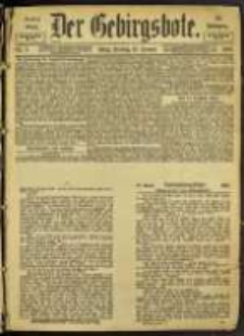 Der Gebirgsbote, 1902, nr 3