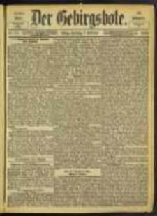 Der Gebirgsbote, 1902, nr 11