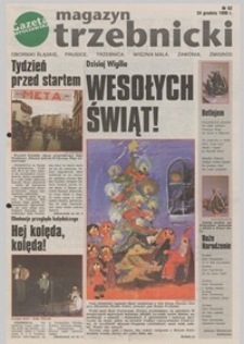 Magazyn Trzebnicki : Oborniki Śląskie, Prusice, Trzebnica, Wisznia Mała, Zawonia, Żmigród : dodatek do "Gazety Wrocławskiej", 1998, nr 62 [24.12]