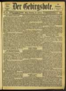Der Gebirgsbote, 1902, nr 16