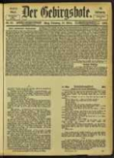 Der Gebirgsbote, 1902, nr 22