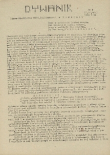 Dywanik : pismo niezależne członków NSZZ "Solidarność" w Kowarach, 1983, nr 7