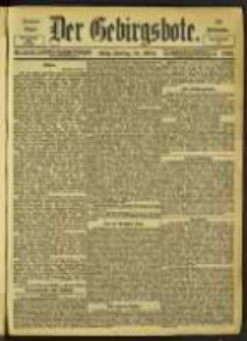 Der Gebirgsbote, 1902, nr 25/26