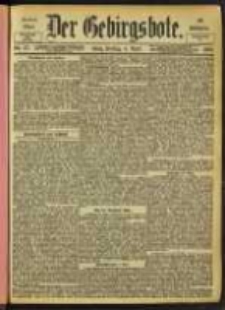 Der Gebirgsbote, 1902, nr 27