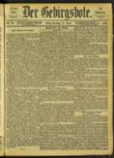 Der Gebirgsbote, 1902, nr 29
