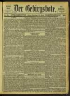 Der Gebirgsbote, 1902, nr 30