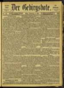 Der Gebirgsbote, 1902, nr 36