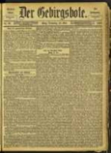 Der Gebirgsbote, 1902, nr 38