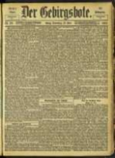 Der Gebirgsbote, 1902, nr 42