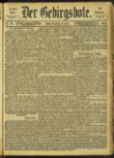 Der Gebirgsbote, 1902, nr 45