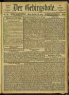 Der Gebirgsbote, 1902, nr 49
