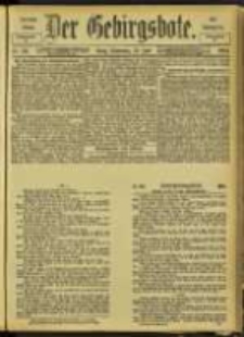 Der Gebirgsbote, 1902, nr 56