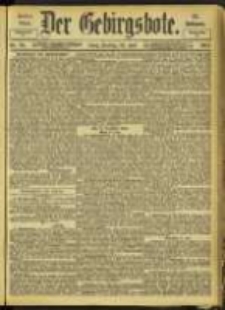 Der Gebirgsbote, 1902, nr 59