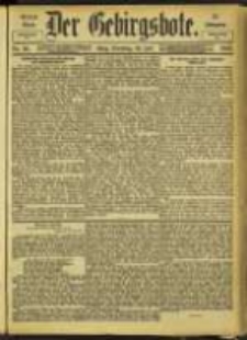 Der Gebirgsbote, 1902, nr 60