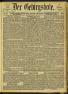 Der Gebirgsbote, 1902, nr 72