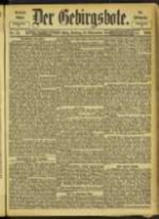 Der Gebirgsbote, 1902, nr 73