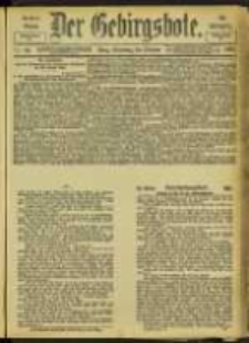 Der Gebirgsbote, 1902, nr 86
