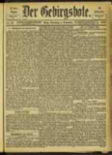 Der Gebirgsbote, 1902, nr 88