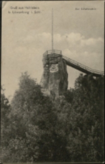 Gruß aus Hohlstein b. Löwenberg i. Schl. Der Schattenstein [Dokument ikonograficzny]