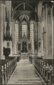 Löwenberg i. Schl. Inneres der katholischen Kirche [Dokument ikonograficzny]