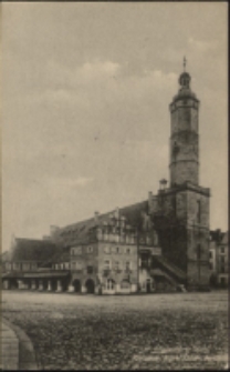 Löwenberg i/Schl. Rathaus (Markthallen) Nordseite. [Dokument ikonograficzny]