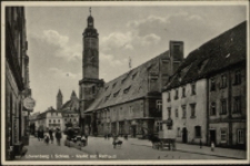 Löwenberg i. Schles. - Markt mit Rathaus [Dokument ikonograficzny]