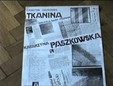 Katarzyna Paszkowska - tkanina [Film]