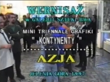 Mini Triennale Grafiki "Kontynenty 97". Odsłona I. Azja [Film]
