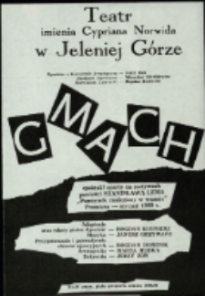 Gmach - program [Dokument życia społecznego]