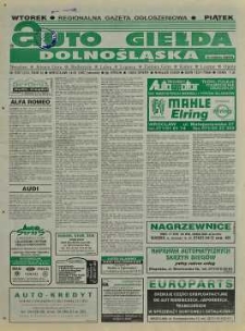 Auto Giełda Dolnośląska : regionalna gazeta ogłoszeniowa, R. 5, 1997, nr 5 (333) [14.01]