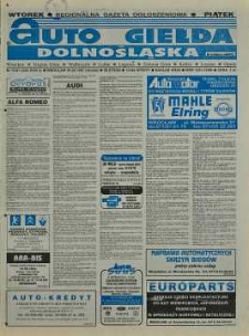 Auto Giełda Dolnośląska : regionalna gazeta ogłoszeniowa, R. 5, 1997, nr 11 (339) [4.02]