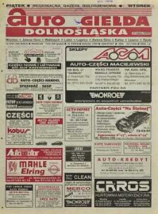 Auto Giełda Dolnośląska : regionalna gazeta ogłoszeniowa, R. 5, 1997, nr 14 (342) [14.02]