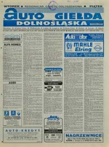 Auto Giełda Dolnośląska : regionalna gazeta ogłoszeniowa, R. 5, 1997, nr 15 (343) [18.02]