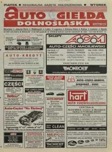Auto Giełda Dolnośląska : regionalna gazeta ogłoszeniowa, R. 5, 1997, nr 16 (344) [21.02]