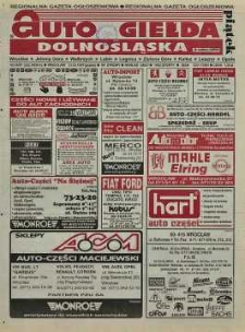 Auto Giełda Dolnośląska : regionalna gazeta ogłoszeniowa, R. 5, 1997, nr 24 (352) [21.03]