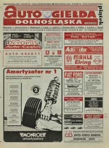 Auto Giełda Dolnośląska : regionalna gazeta ogłoszeniowa, R. 5, 1997, nr 28 (356) [4.04]